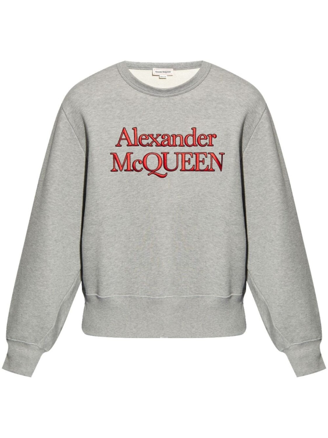Alexander McQueen толстовка с логотипом, серый
Alexander McQueen толстовка с логотипом, серый