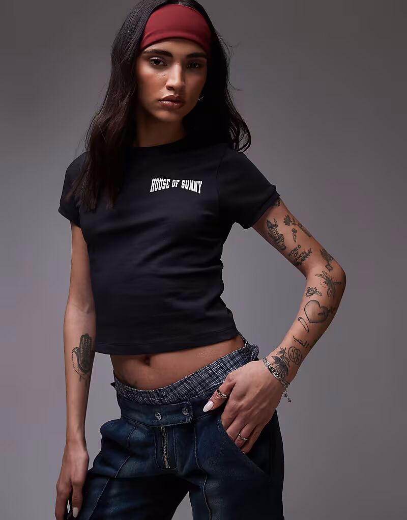 Футболка baby hackney черного цвета House Of Sunny, Черный, Футболка baby hackney черного цвета House Of Sunny
Футболка baby hackney черного цвета House Of Sunny, Черный, Футболка baby hackney черного цвета House Of Sunny