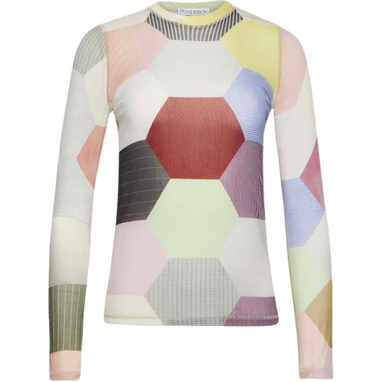 Футболка с принтом пэчворк JW Anderson, мультиколор
Футболка с принтом пэчворк JW Anderson, мультиколор