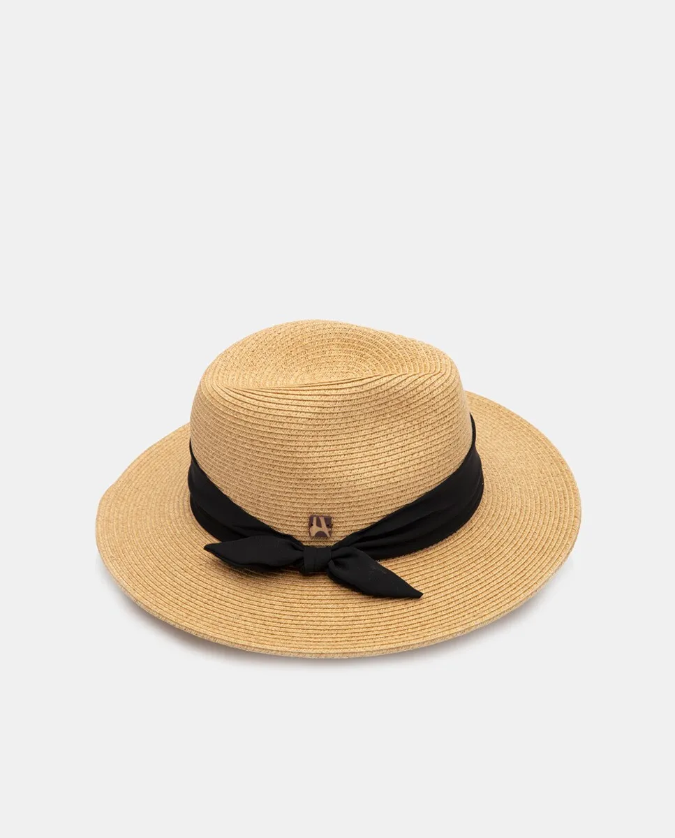 Бежевая индейская шляпа с черной лентой и бантом Aranda, бежевый
Бежевая индейская шляпа с черной лентой и бантом Aranda, бежевый