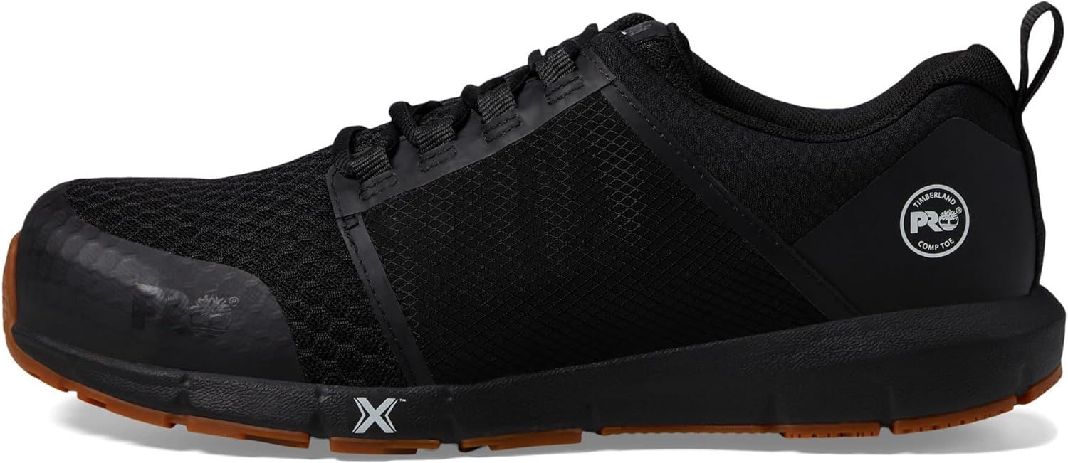 Timberland PRO мужские рабочие ботинки Radius с композитным защитным носком, Black/Gum 1
Timberland PRO мужские рабочие ботинки Radius с композитным защитным носком, Black/Gum 1