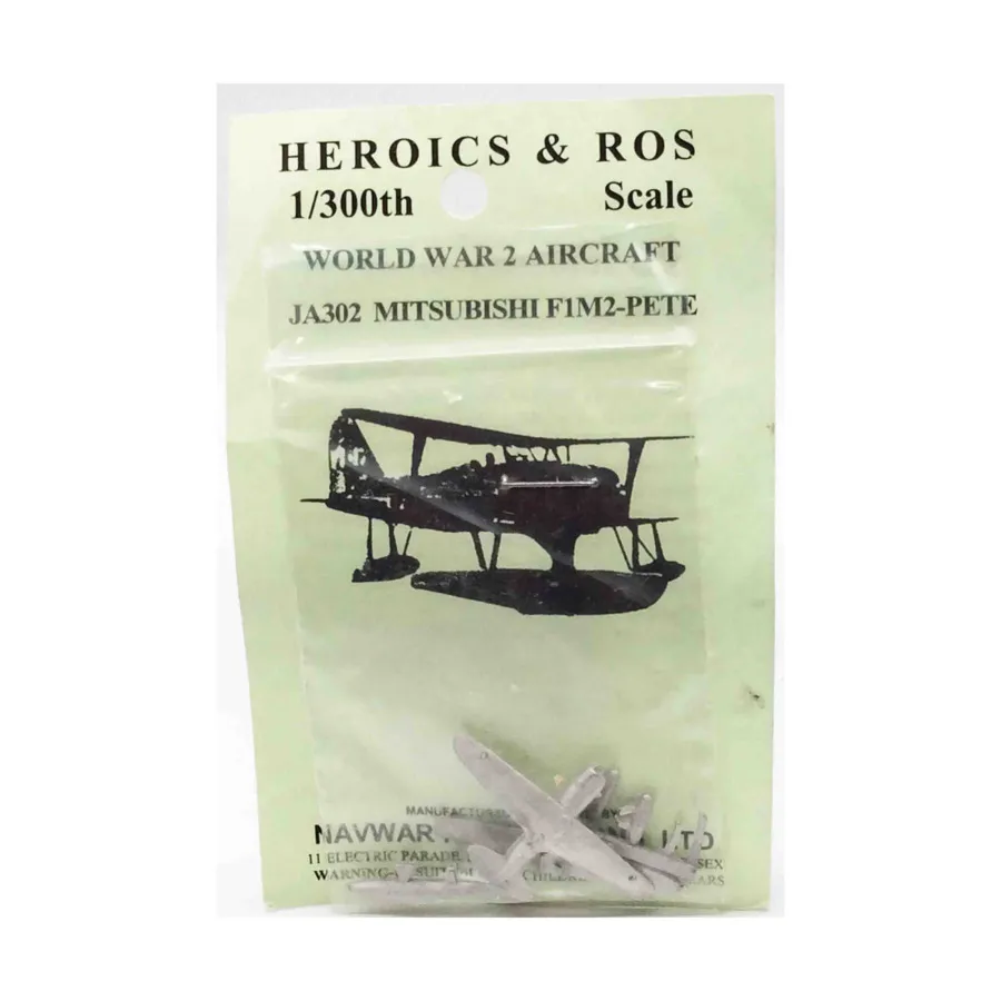 Mitsubishi F1M2-Пит, World War II Aircraft (1:300) (NavWar)
Mitsubishi F1M2-Пит, World War II Aircraft (1:300) (NavWar)