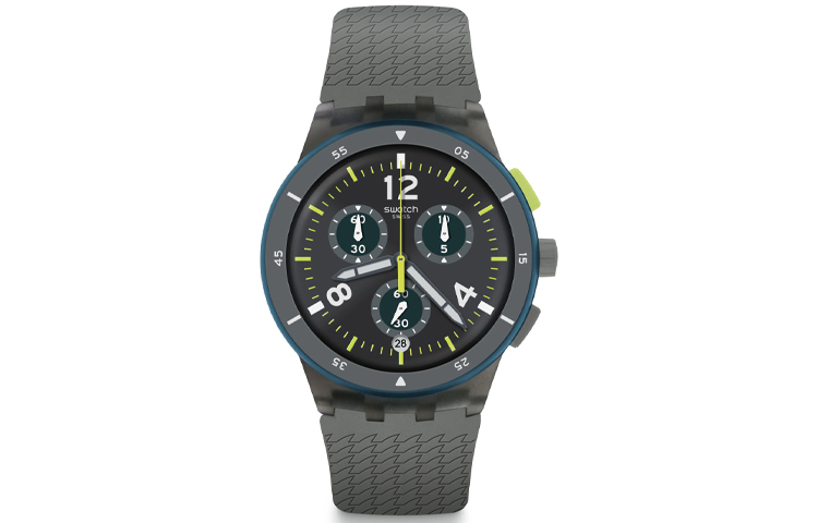 SWATCH Часы Men Black Watch SUSM407, Gray
SWATCH Часы Men Black Watch SUSM407, Gray
