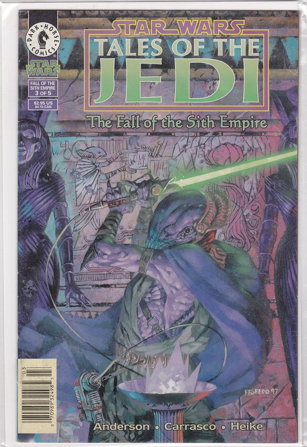 Star Wars #3 Tales of The Jedi (Dark Horse Comics)
Star Wars #3 Tales of The Jedi (Dark Horse Comics)