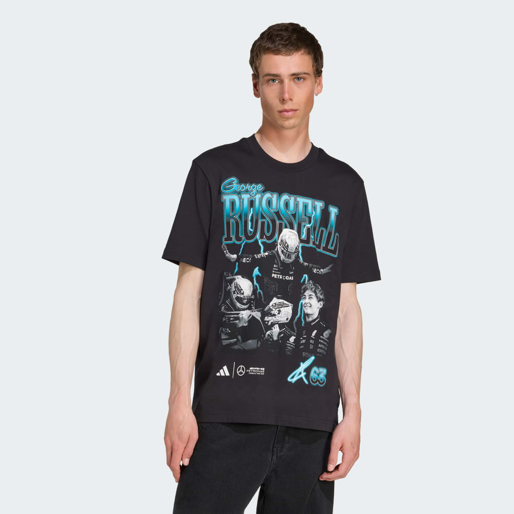 Футболка Adidas Mercedes - AMG Petronas Formula One Team George Russell Graphic Tee, черный
Футболка Adidas Mercedes - AMG Petronas Formula One Team George Russell Graphic Tee, черный