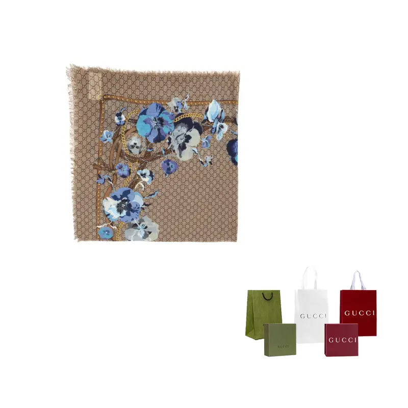 GUCCI Вязаный шарф женский, Dark Umber
GUCCI Вязаный шарф женский, Dark Umber