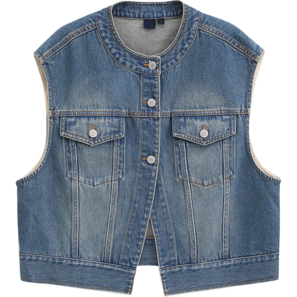 Женские жилеты Medium Washed GAP, синий
Женские жилеты Medium Washed GAP, синий