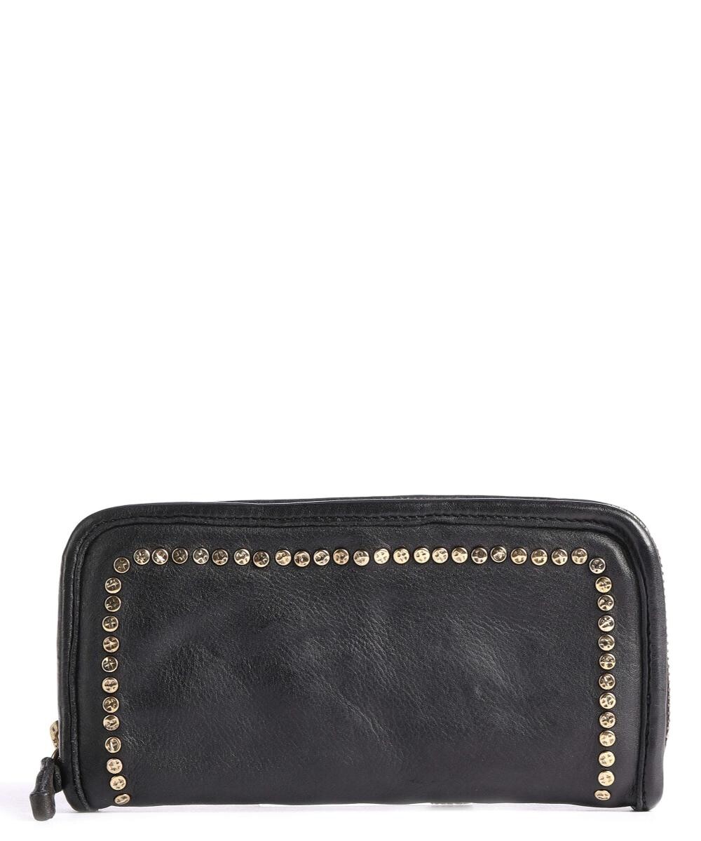 Кошелек из воловьей кожи Campomaggi, черный
Кошелек из воловьей кожи Campomaggi, черный