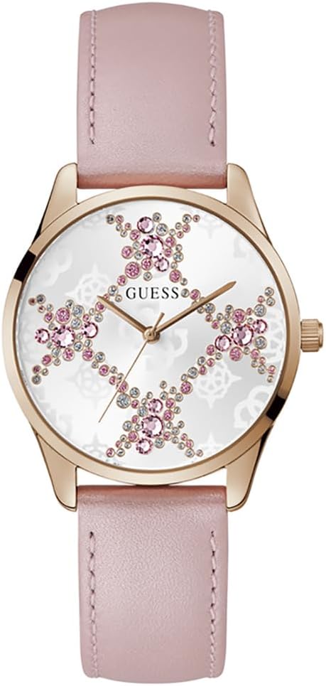 Guess, женские часы, 36 мм, розовый кожаный ремешок, белый циферблат, корпус цвета розового золота
Guess, женские часы, 36 мм, розовый кожаный ремешок, белый циферблат, корпус цвета розового золота