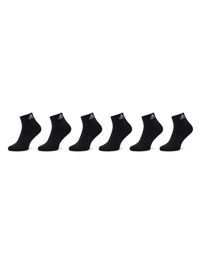 Носки Cushioned Sportswear Ankle Socks 6 Pairs adidas, черный 
Носки Cushioned Sportswear Ankle Socks 6 Pairs adidas, черный