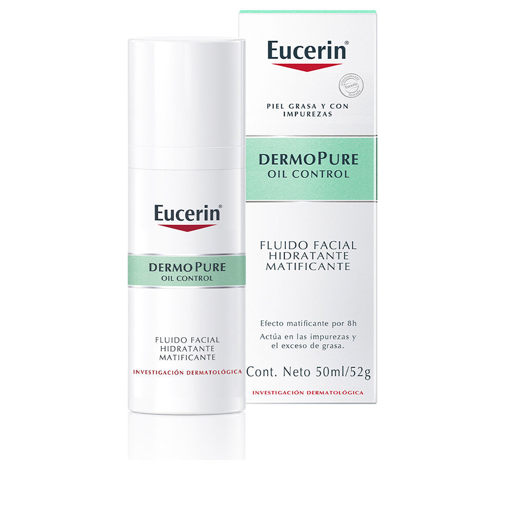 Крем для лечения кожи лица Dermopure oil control fluido facial hidratante matificante Eucerin, 50 мл
Крем для лечения кожи лица Dermopure oil control fluido facial hidratante matificante Eucerin, 50 мл