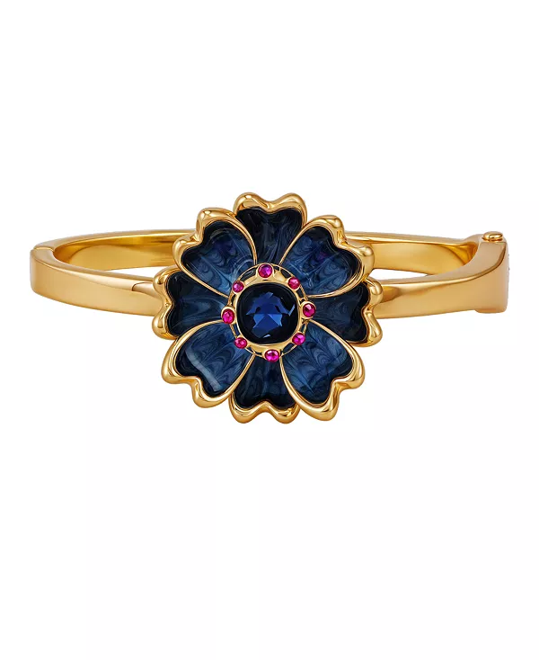 Браслет-Браслет с цветочным узором золотистого оттенка из стекла и камня Guess, gold
Браслет-Браслет с цветочным узором золотистого оттенка из стекла и камня Guess, gold