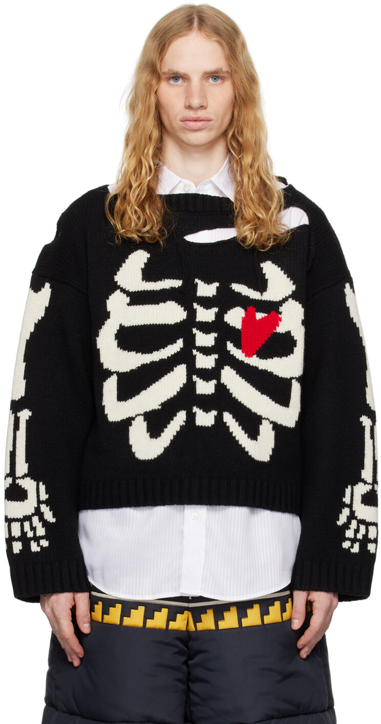 Эксклюзивный черный свитер свободного кроя с графическим принтом SSENSE Charles Jeffrey LOVERBOY
Эксклюзивный черный свитер свободного кроя с графическим принтом SSENSE Charles Jeffrey LOVERBOY