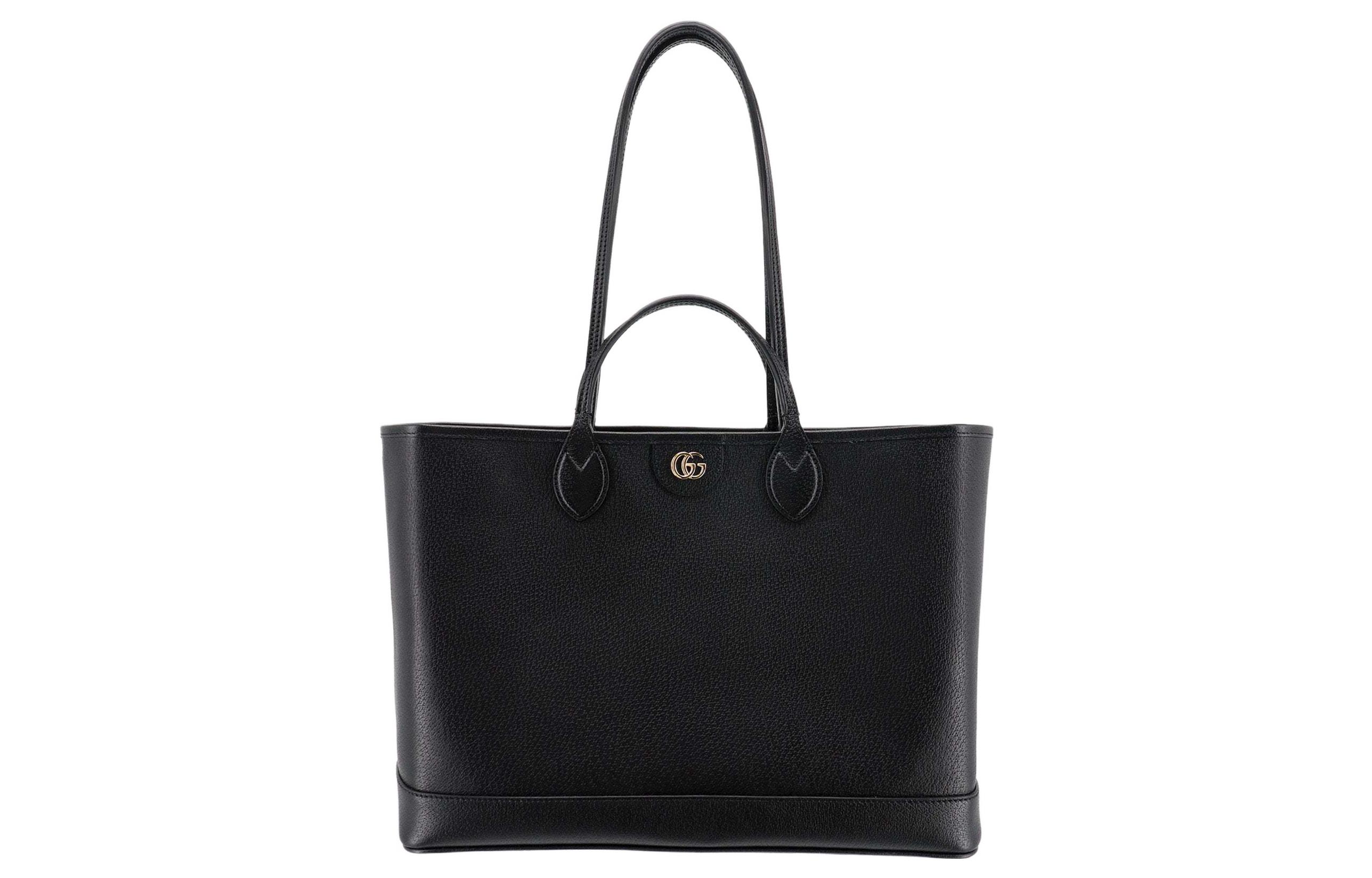 Сумка Ophidia кожаная тоут шоппер дамская среднего размера черный GUCCI 
Сумка Ophidia кожаная тоут шоппер дамская среднего размера черный GUCCI