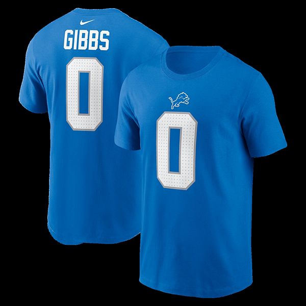 Футболка Detroit Lions с именем и номером Jahmyr Gibbs, синяя Nike
Футболка Detroit Lions с именем и номером Jahmyr Gibbs, синяя Nike