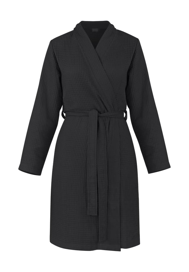 Халат пике из вафельной ткани «Manisa» Normani, черный
Халат пике из вафельной ткани «Manisa» Normani, черный