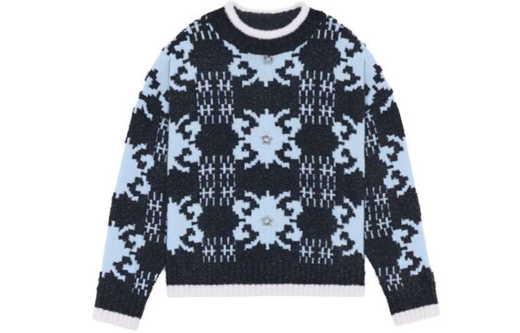 WE11DONE Свитер FW21 Unisex Black Blue
WE11DONE Свитер FW21 Unisex Black Blue