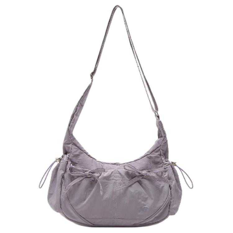 Нейлоновая поясная сумка через плечо женская фиолетовая New Balance
Нейлоновая поясная сумка через плечо женская фиолетовая New Balance