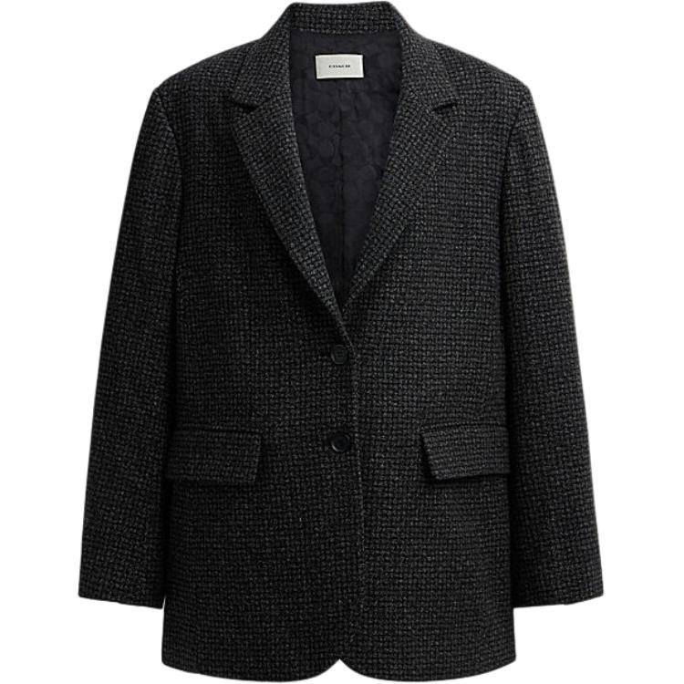 COACH Женский деловой пиджак, Black
COACH Женский деловой пиджак, Black