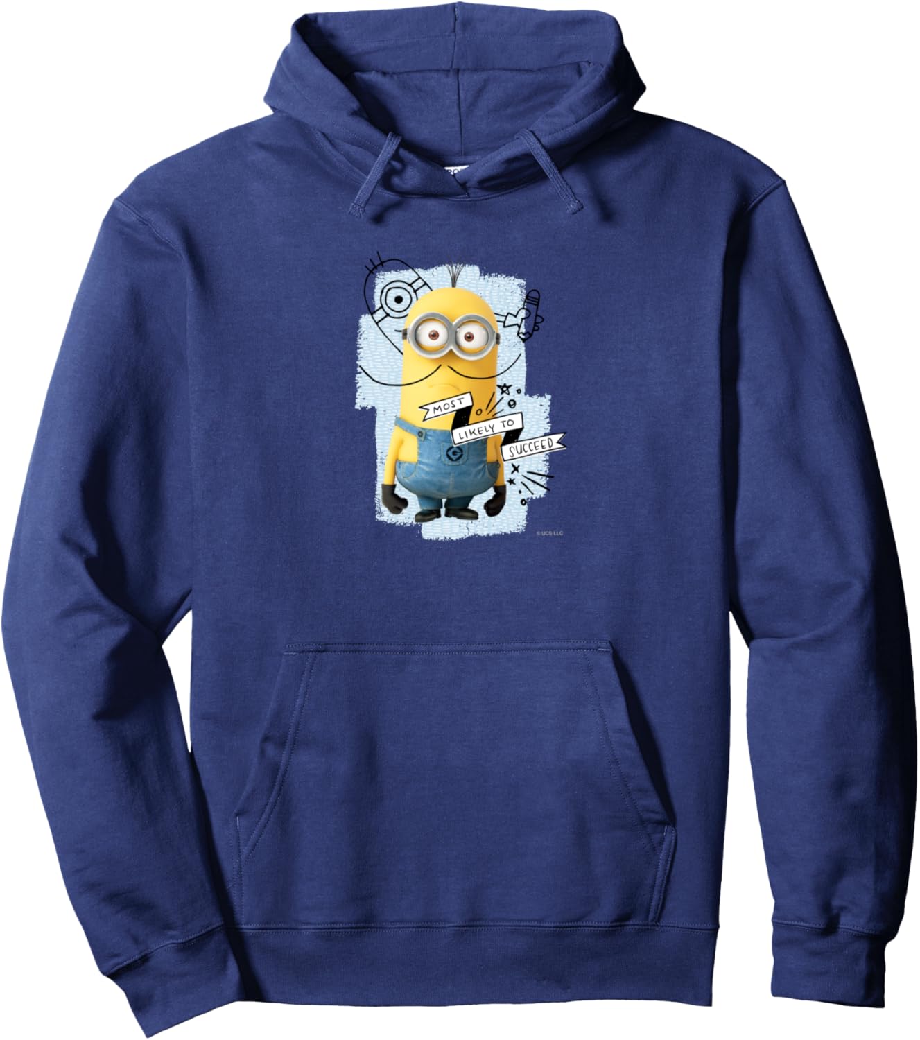 Худи с рисунком миньона Minions, темно-синий
Худи с рисунком миньона Minions, темно-синий