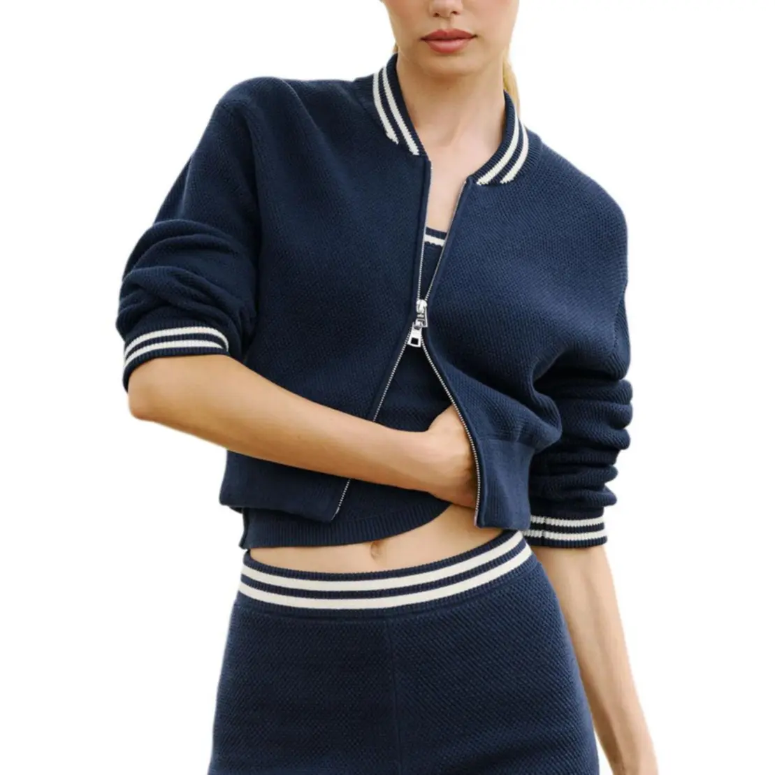 Куртка Women's Alo Yoga, синий/айвори
Куртка Women's Alo Yoga, синий/айвори