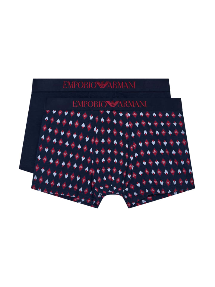 Emporio Armani Трусы-боксеры темно-синего цвета
Emporio Armani Трусы-боксеры темно-синего цвета
