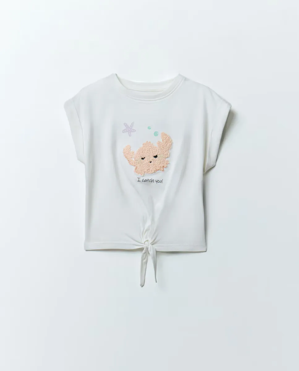 Футболка с крабом Knot Sfera, белый
Футболка с крабом Knot Sfera, белый