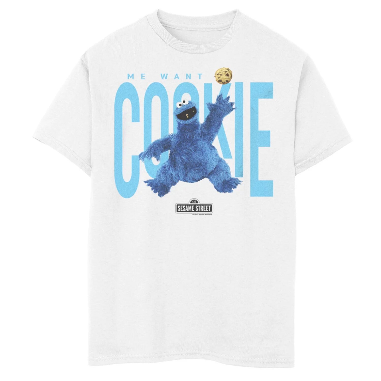 Футболка с рисунком Cookie Monster Me Want A Cookie для мальчиков 8–20 лет Licensed Character
Футболка с рисунком Cookie Monster Me Want A Cookie для мальчиков 8–20 лет Licensed Character