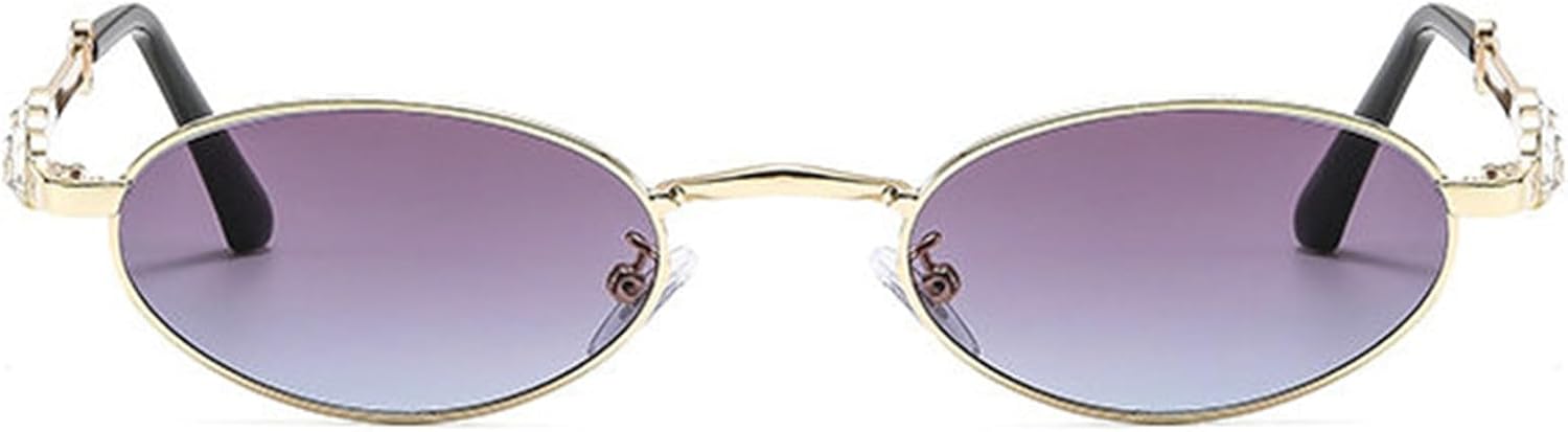 Женские овальные солнцезащитные очки Helena со стразами, металлическая оправа, модные солнцезащитные очки в стиле панк с бриллиантовым блеском и защитой от УФ-излучения UV400, C4
Женские овальные солнцезащитные очки Helena со стразами, металлическая оправа, модные солнцезащитные очки в стиле панк с бриллиантовым блеском и защитой от УФ-излучения UV400, C4