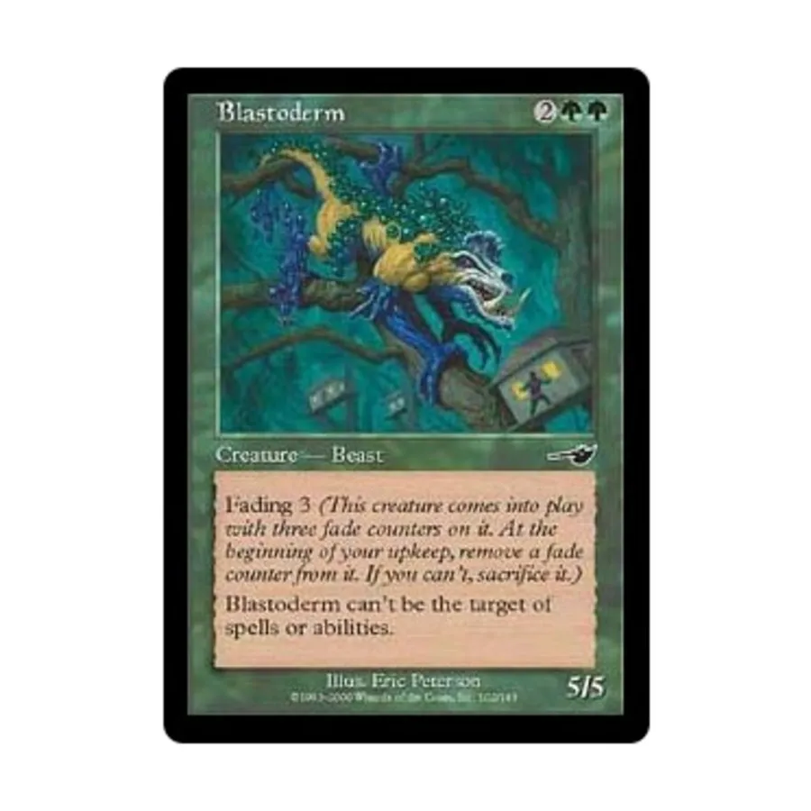 CCG Бластодерма (С), MTG - Nemesis
CCG Бластодерма (С), MTG - Nemesis