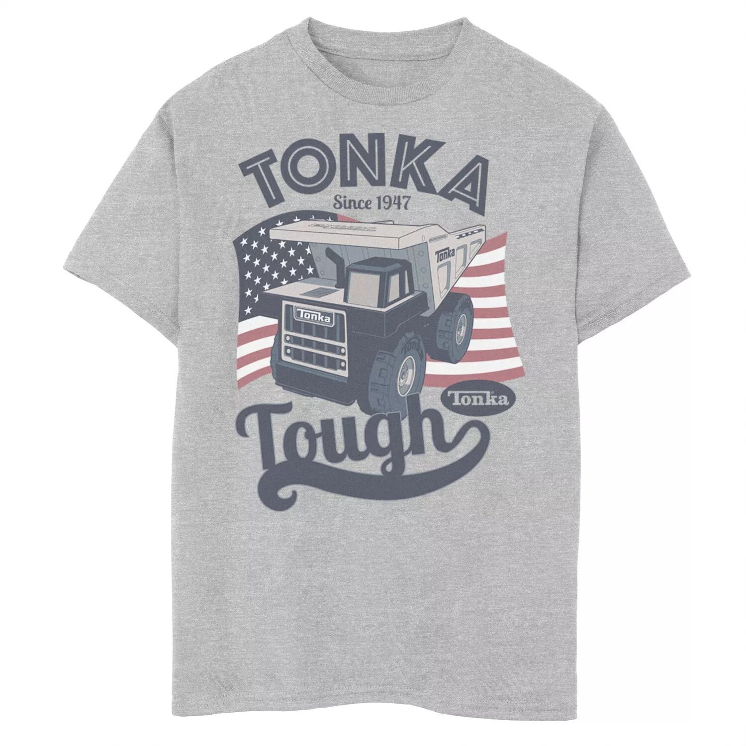Футболка Tonka Tough с логотипом и графическим рисунком американского флага для мальчиков 8–20 лет Licensed Character
Футболка Tonka Tough с логотипом и графическим рисунком американского флага для мальчиков 8–20 лет Licensed Character