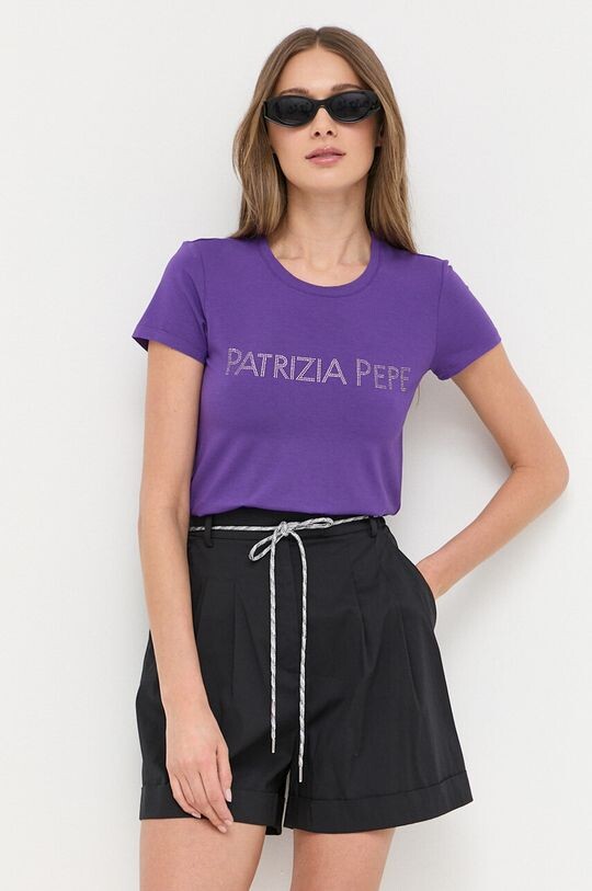 Футболка Patrizia Pepe, фиолетовый
Футболка Patrizia Pepe, фиолетовый