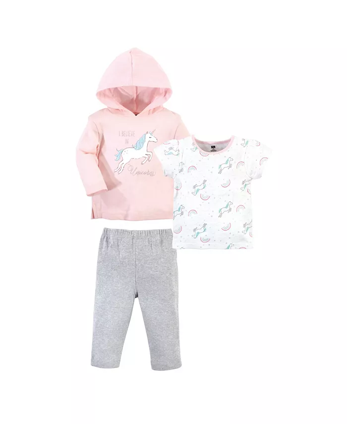 Детский комплект для девочек Hudson: хлопковый худи, боди или футболка с брюками Hudson Baby, черный
Детский комплект для девочек Hudson: хлопковый худи, боди или футболка с брюками Hudson Baby, черный