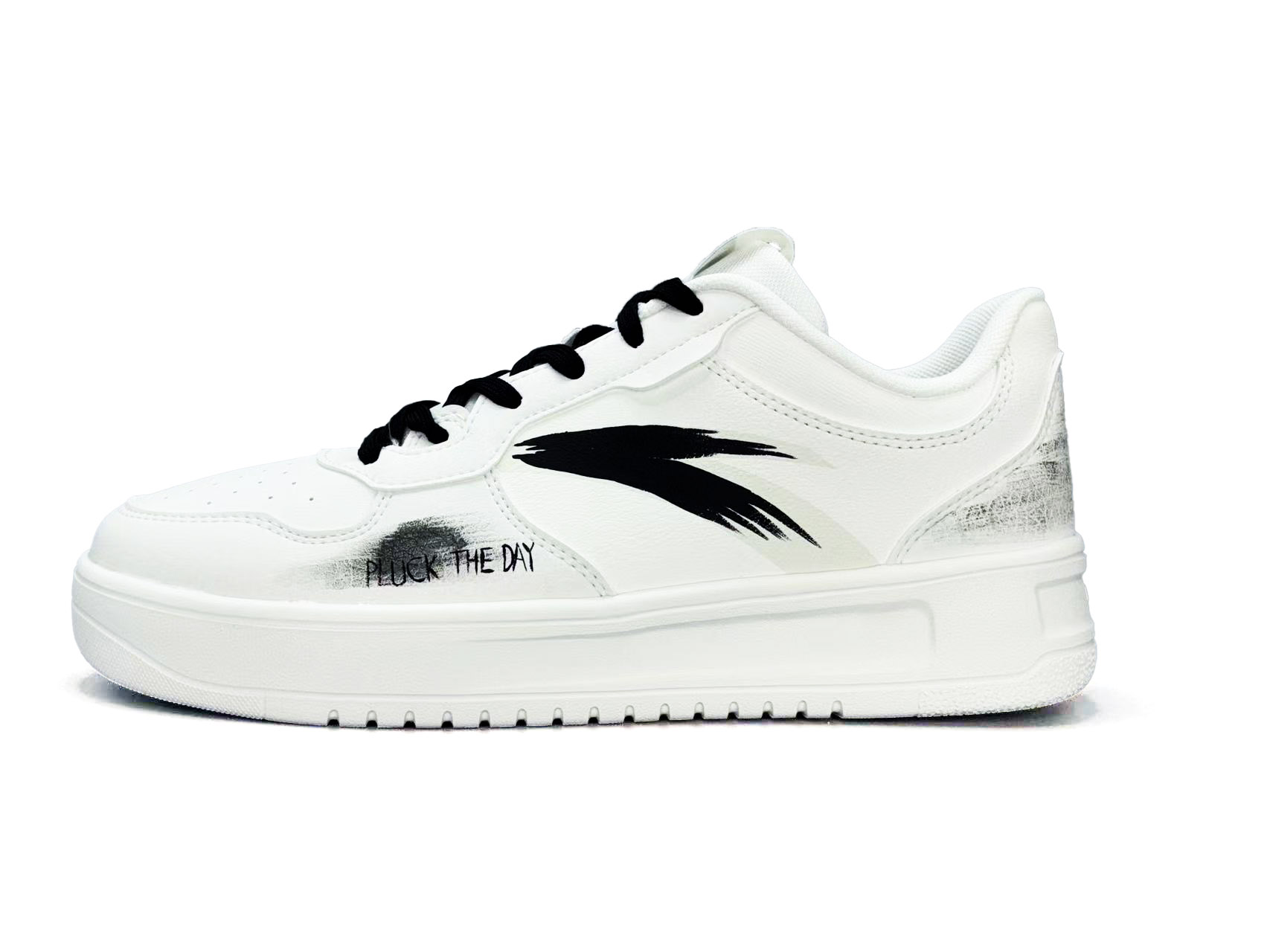 ANTA Износостойкие нескользящие низкие кроссовки для скейтбординга Unisex Black White
ANTA Износостойкие нескользящие низкие кроссовки для скейтбординга Unisex Black White