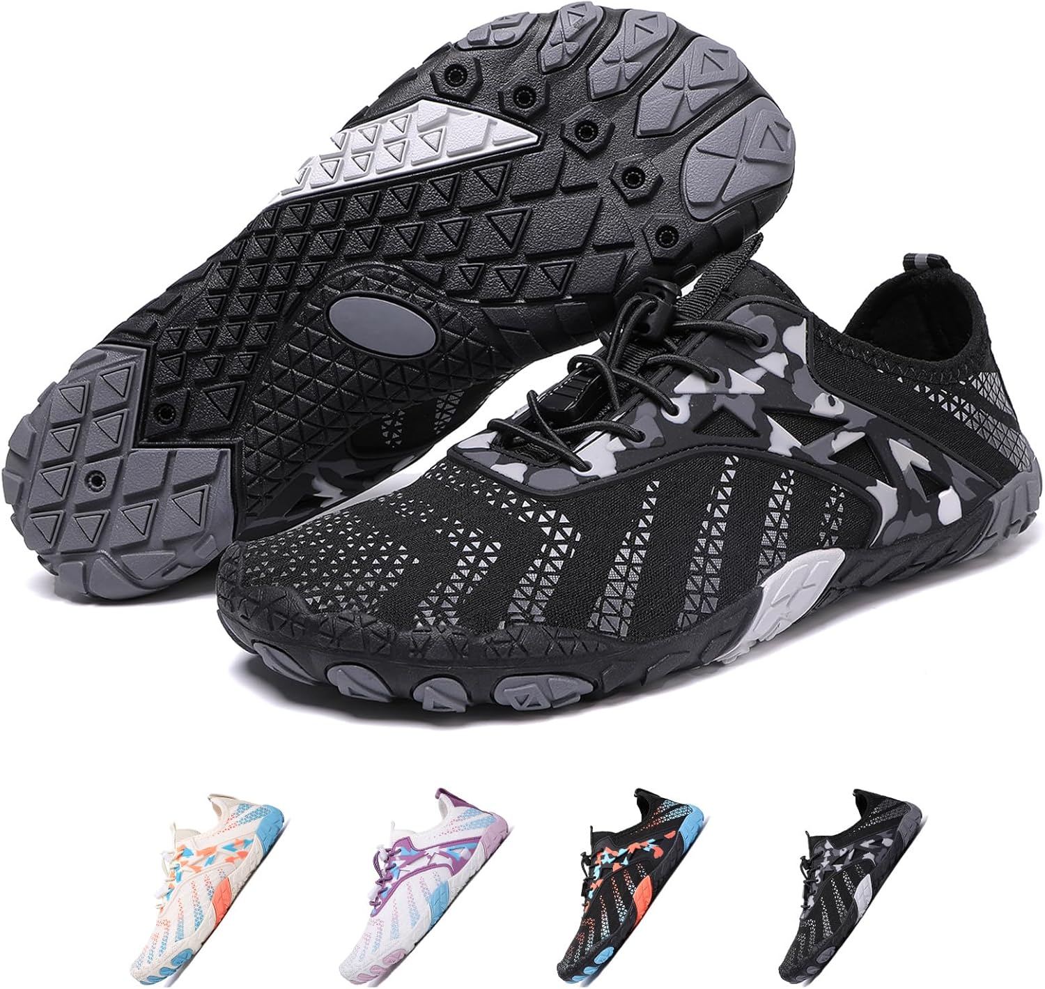 Кроссовки для ходьбы для женщин и мужчин Feedmoo, черный/серый
Кроссовки для ходьбы для женщин и мужчин Feedmoo, черный/серый