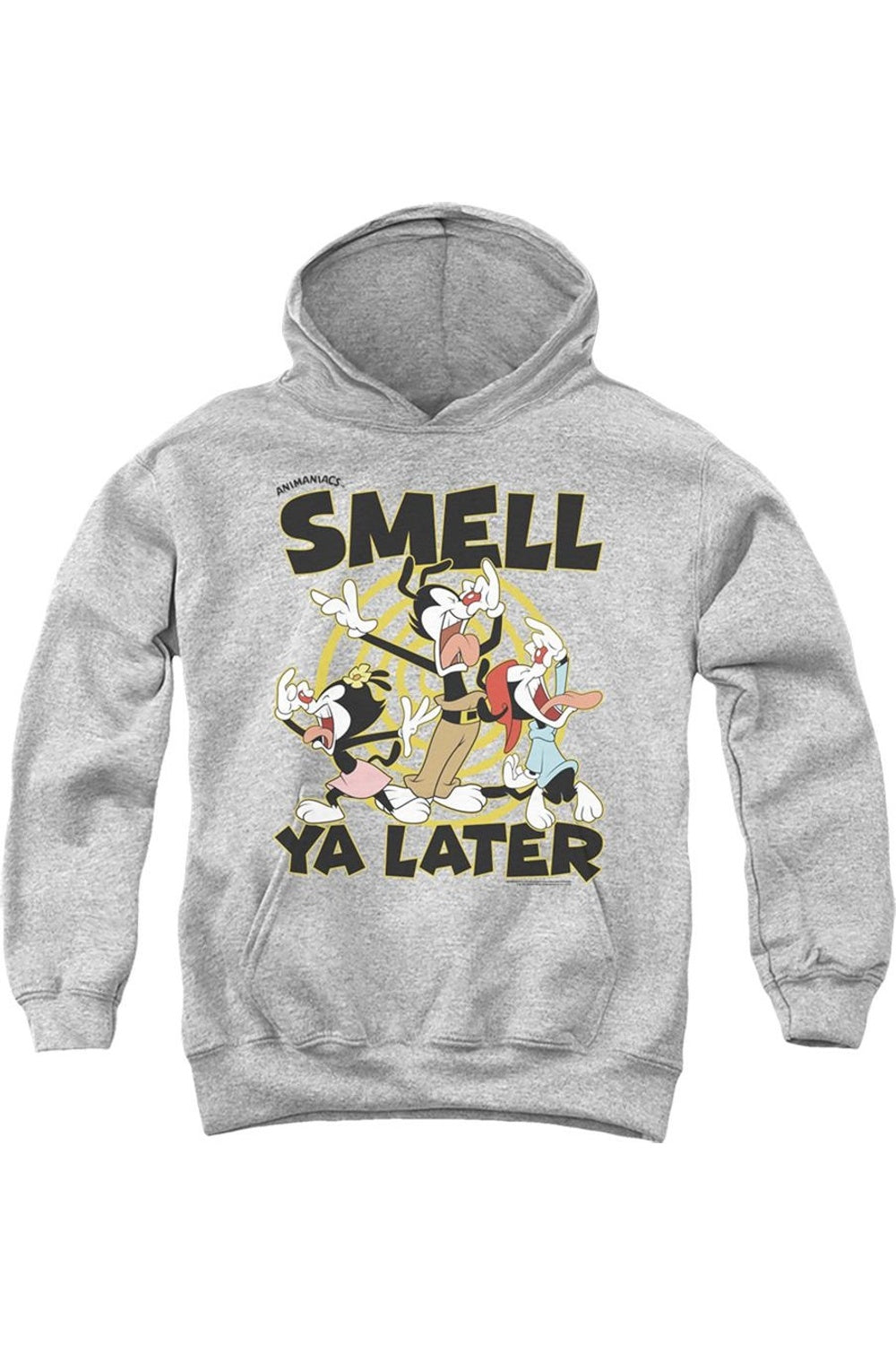 Толстовка Animaniacs Smell Ya Later с капюшоном Gildan, Athletic Heather
Толстовка Animaniacs Smell Ya Later с капюшоном Gildan, Athletic Heather