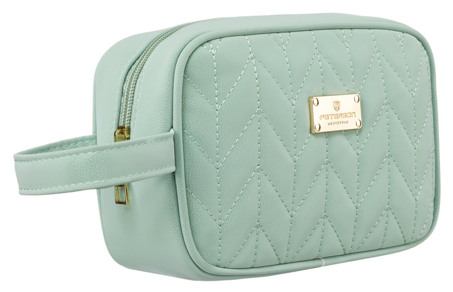 Женская косметичка Peterson с ручкой, вместительная сумка на молнии с карманом, зеленая
Женская косметичка Peterson с ручкой, вместительная сумка на молнии с карманом, зеленая