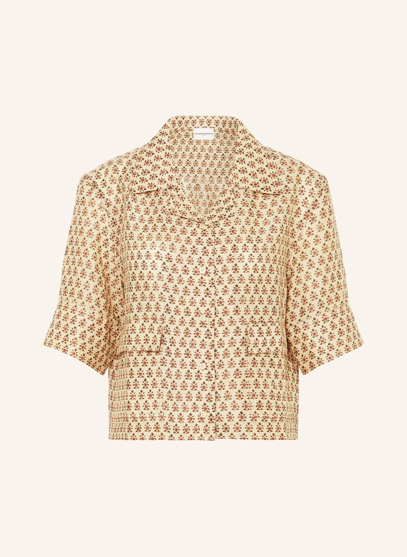 Рубашка блузка Claudie Pierlot, мультиколор
Рубашка блузка Claudie Pierlot, мультиколор