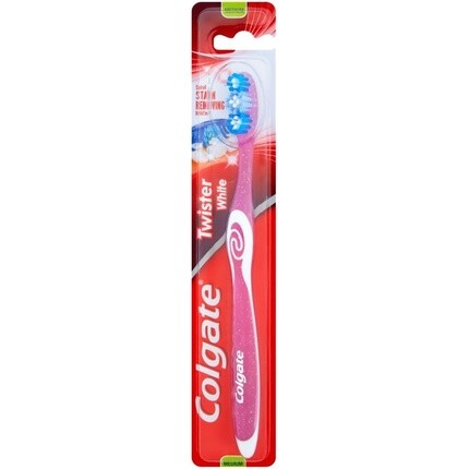 Colgate Twister Отбеливающая зубная щетка среднего размера Dcs
Colgate Twister Отбеливающая зубная щетка среднего размера Dcs