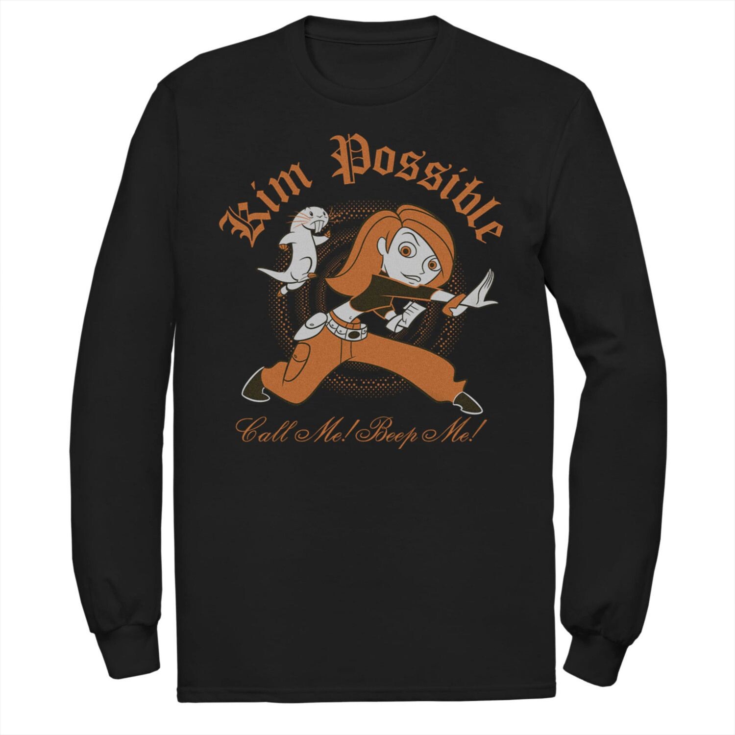 Мужская футболка Disney's Kim Could Call Me Beep Me Licensed Character
Мужская футболка Disney's Kim Could Call Me Beep Me Licensed Character