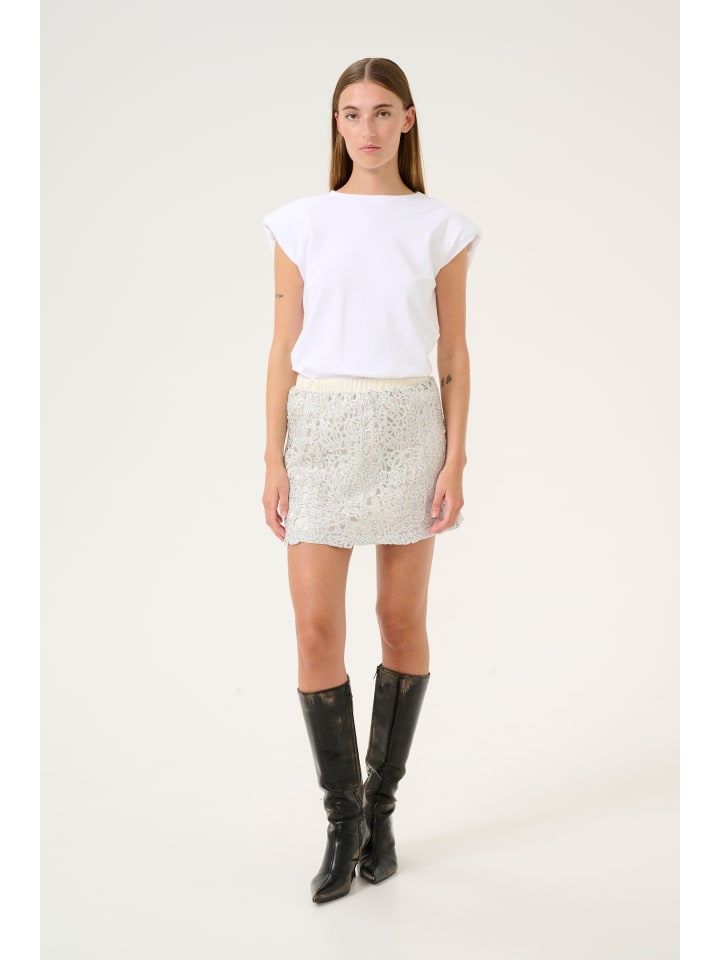 Юбка до колена Karen By Simonsen, серебряный
Юбка до колена Karen By Simonsen, серебряный