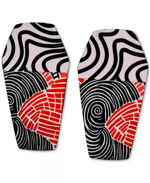 Серьги-Гвоздики с геометрическими камнями Swanky Designs, orange
Серьги-Гвоздики с геометрическими камнями Swanky Designs, orange