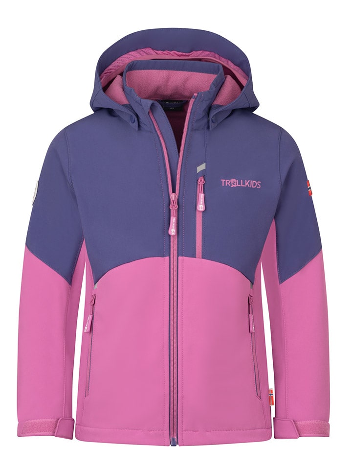 Куртка софтшелл Trollkids, цвет lila/rosa
Куртка софтшелл Trollkids, цвет lila/rosa