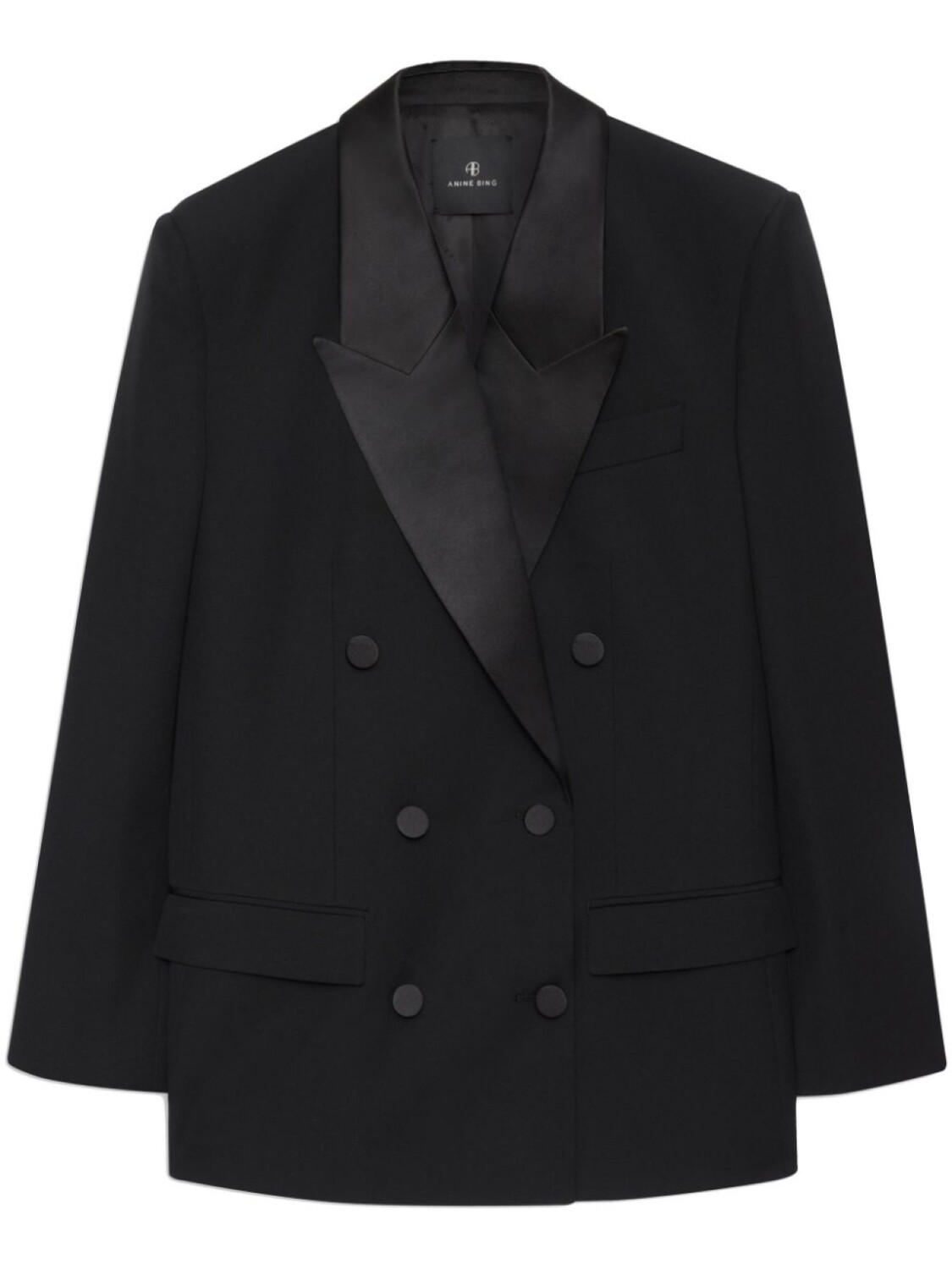Росс блейзер ANINE BING, черный
Росс блейзер ANINE BING, черный