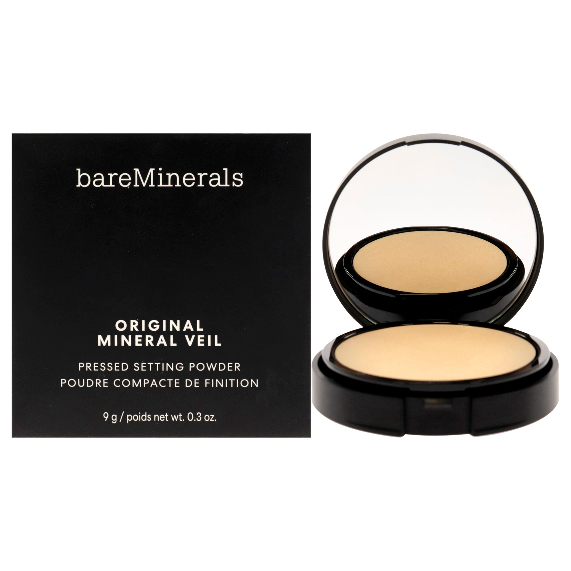 Оригинальная прессованная фиксирующая пудра Mineral Veil от bareMinerals для женщин - полупрозрачная средняя текстура - 0,3 унции, прозрачный
Оригинальная прессованная фиксирующая пудра Mineral Veil от bareMinerals для женщин - полупрозрачная средняя текстура - 0,3 унции, прозрачный