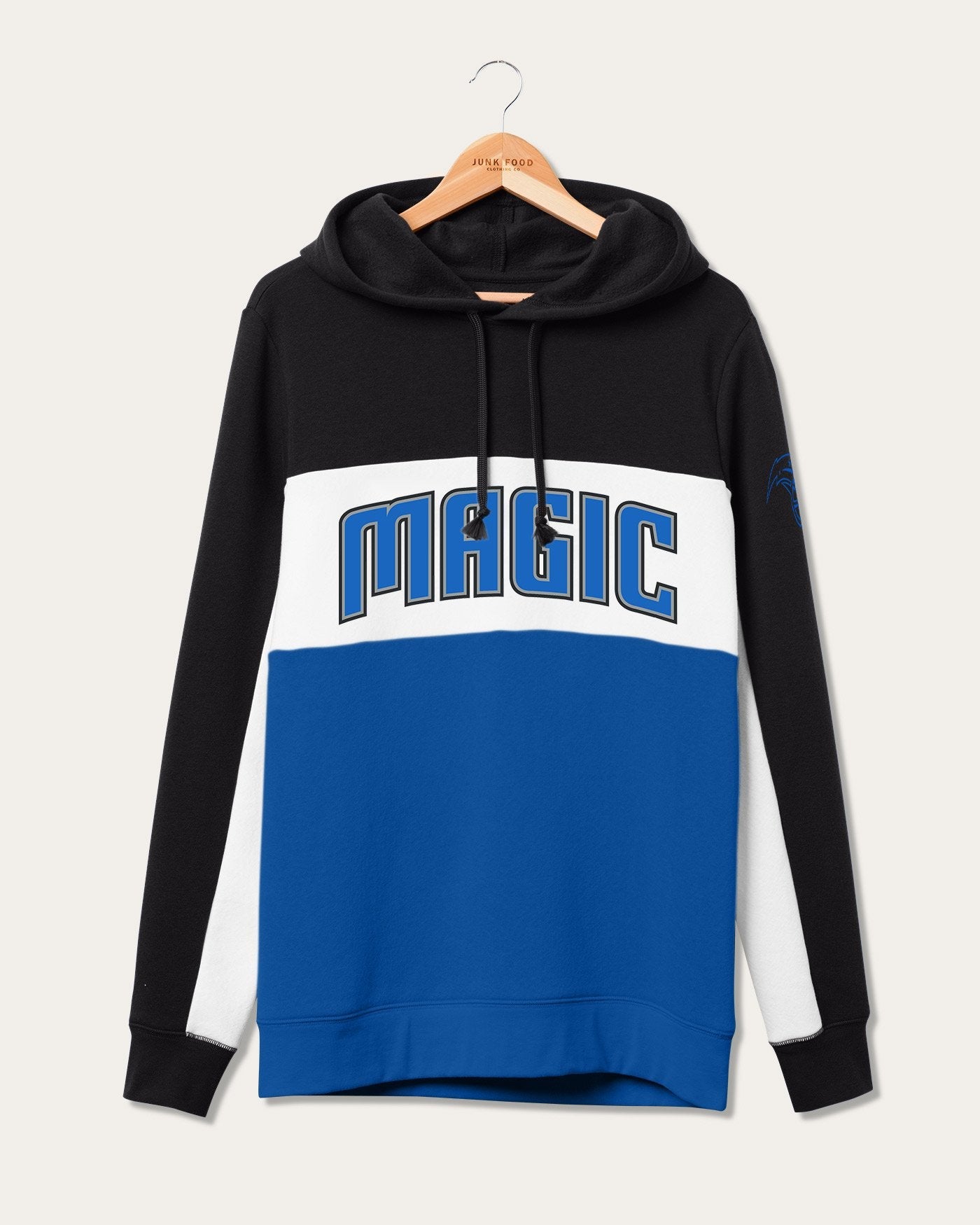 Толстовка с капюшоном NBA Orlando Magic Colorblock Junk Food Clothing, черный/синий
Толстовка с капюшоном NBA Orlando Magic Colorblock Junk Food Clothing, черный/синий