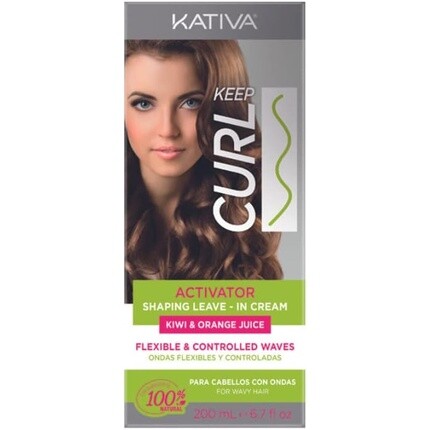 Keep Curl Activator Несмываемый крем, 200 мл, Kativa 
Keep Curl Activator Несмываемый крем, 200 мл, Kativa
