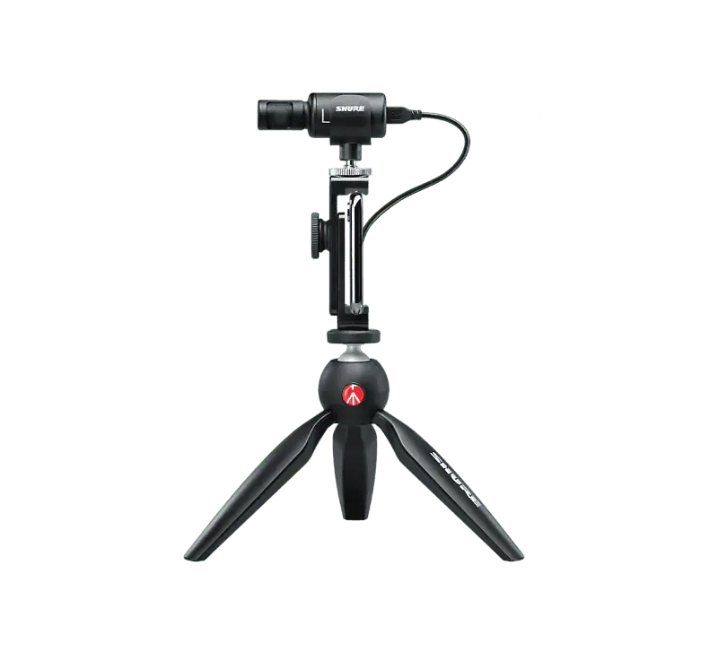 Конденсаторный микрофон Shure MOTIV MV88+ Video Kit with iOS / USB Condenser Microphone
Конденсаторный микрофон Shure MOTIV MV88+ Video Kit with iOS / USB Condenser Microphone