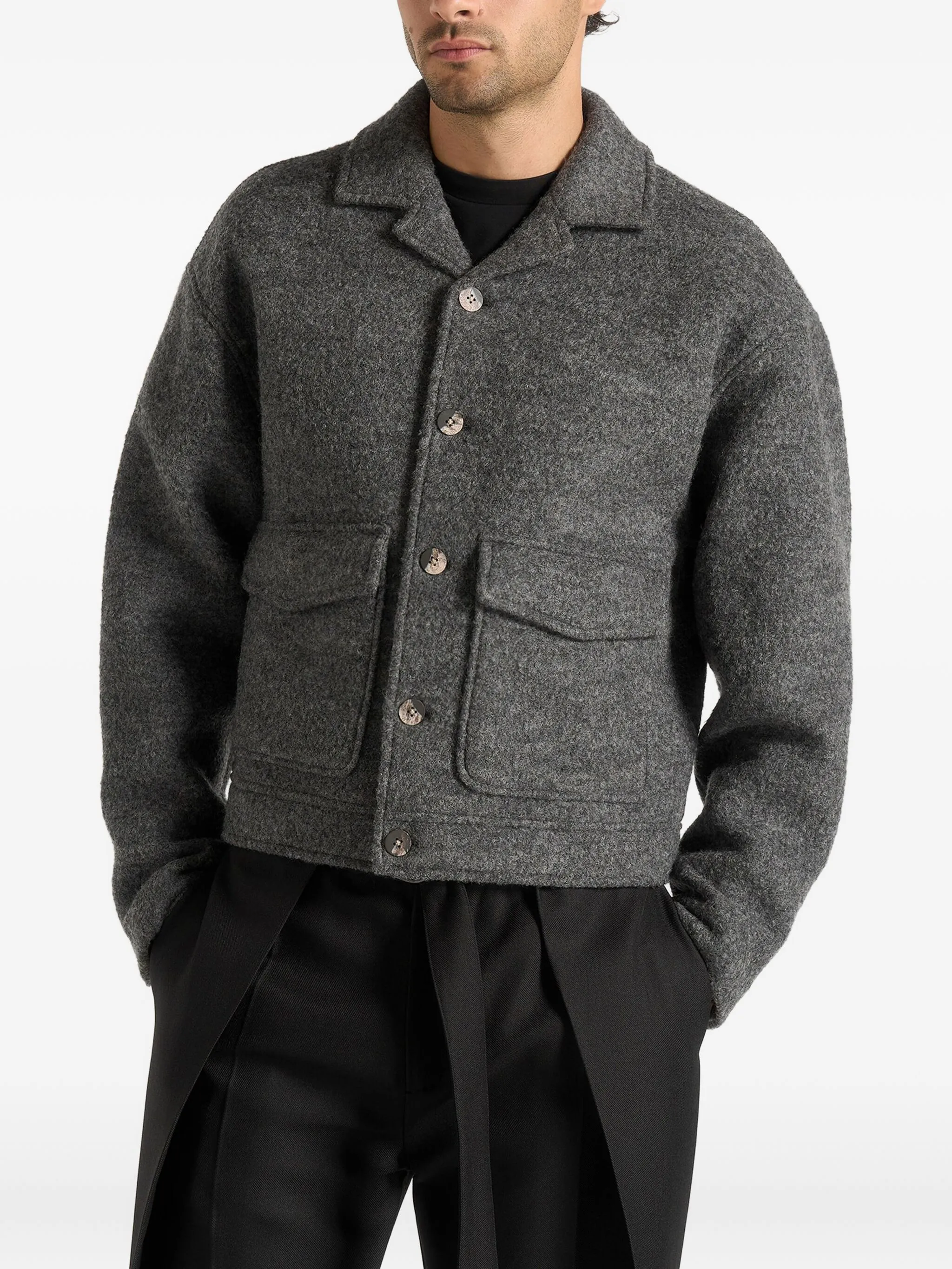 Пиджак из смесовой шерсти Manière De Voir, серый
Пиджак из смесовой шерсти Manière De Voir, серый