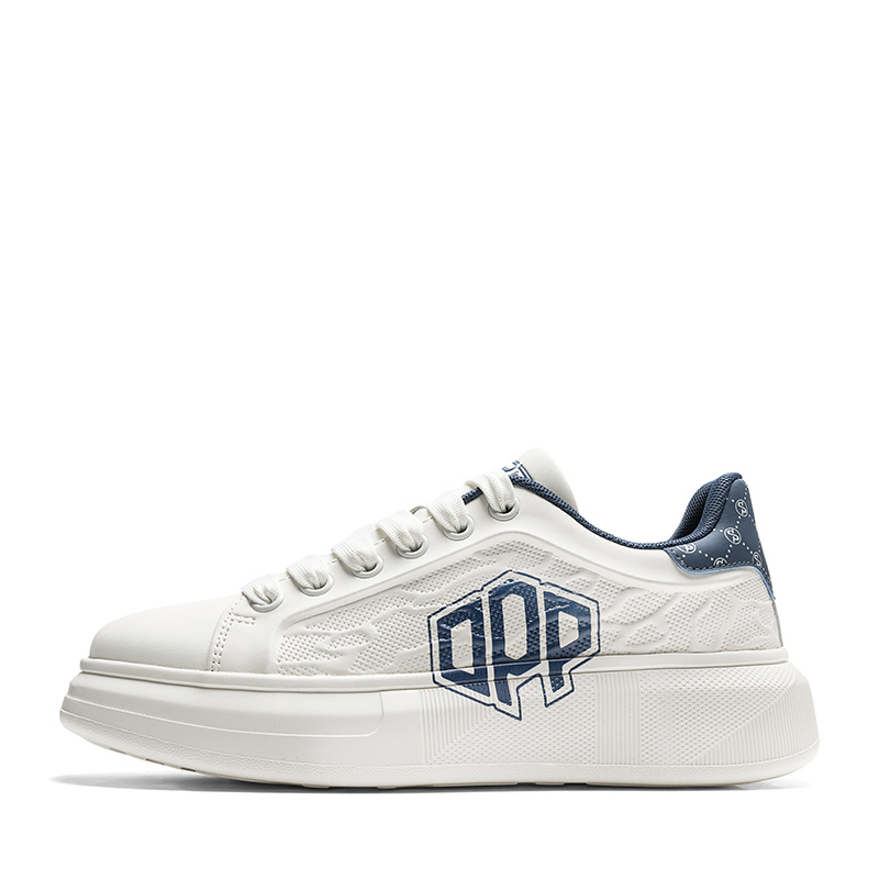 OPP Скользоустойчивые мужские скейтерские кеды низкие бело-голубые, цвет White Blue
OPP Скользоустойчивые мужские скейтерские кеды низкие бело-голубые, цвет White Blue